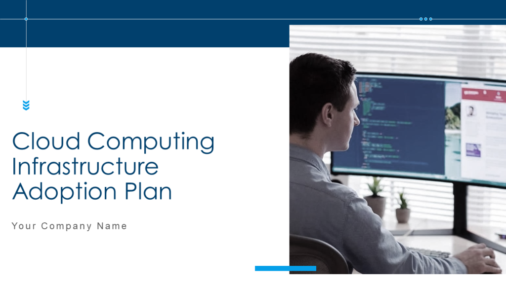 Cloud Computing Infrastructure Adoption Plan Powerpoint Presentation Slides