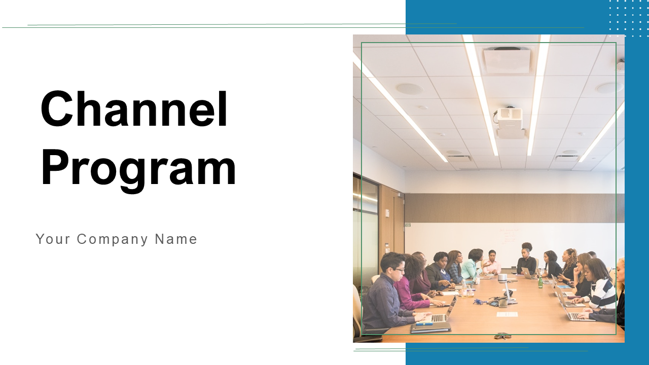 Channel Program Success Framework Resource Corporate Strategy PPT template