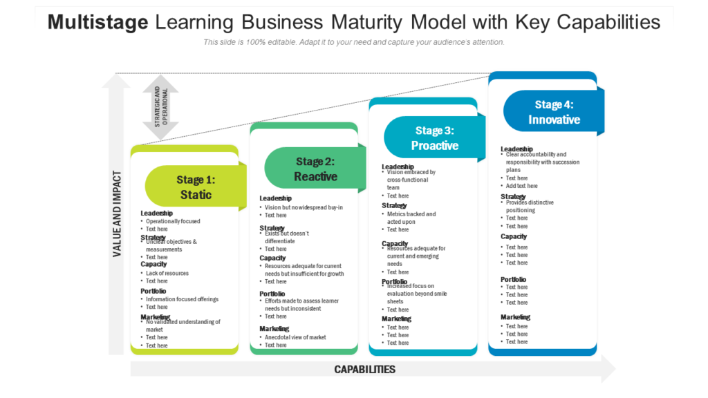 Learning Maturity Model Template Learning Maturity Model Template