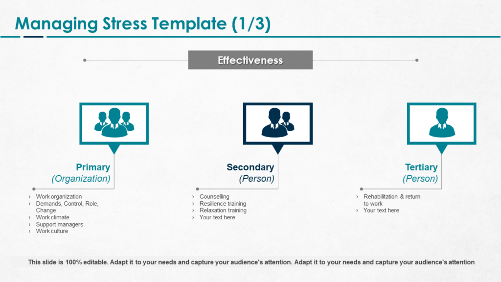 Manage Stress Template