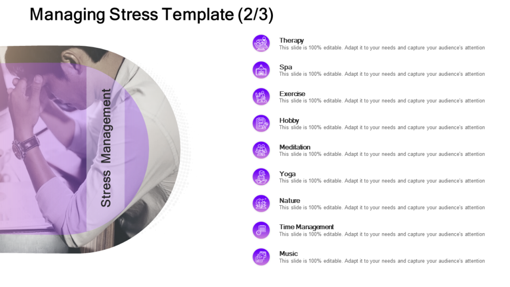 Managing Stress Template Managing Stress Template