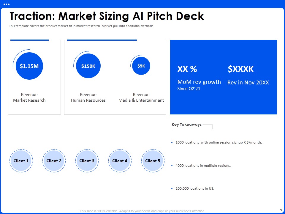 Artificial Intelligence Pitch Deck