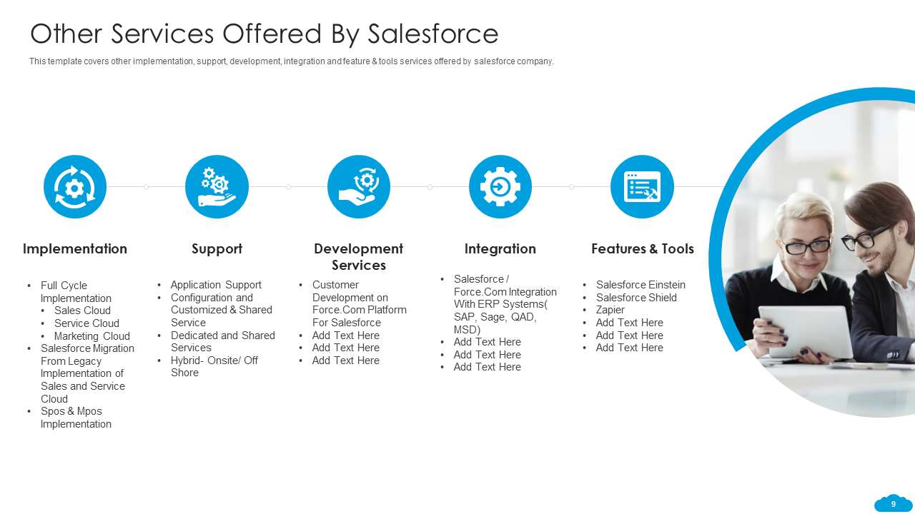 Other Services Offered By Salesforce