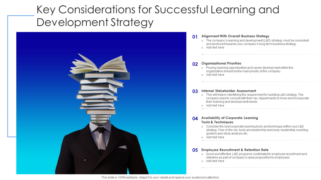 Template for Key Considerations of Learning