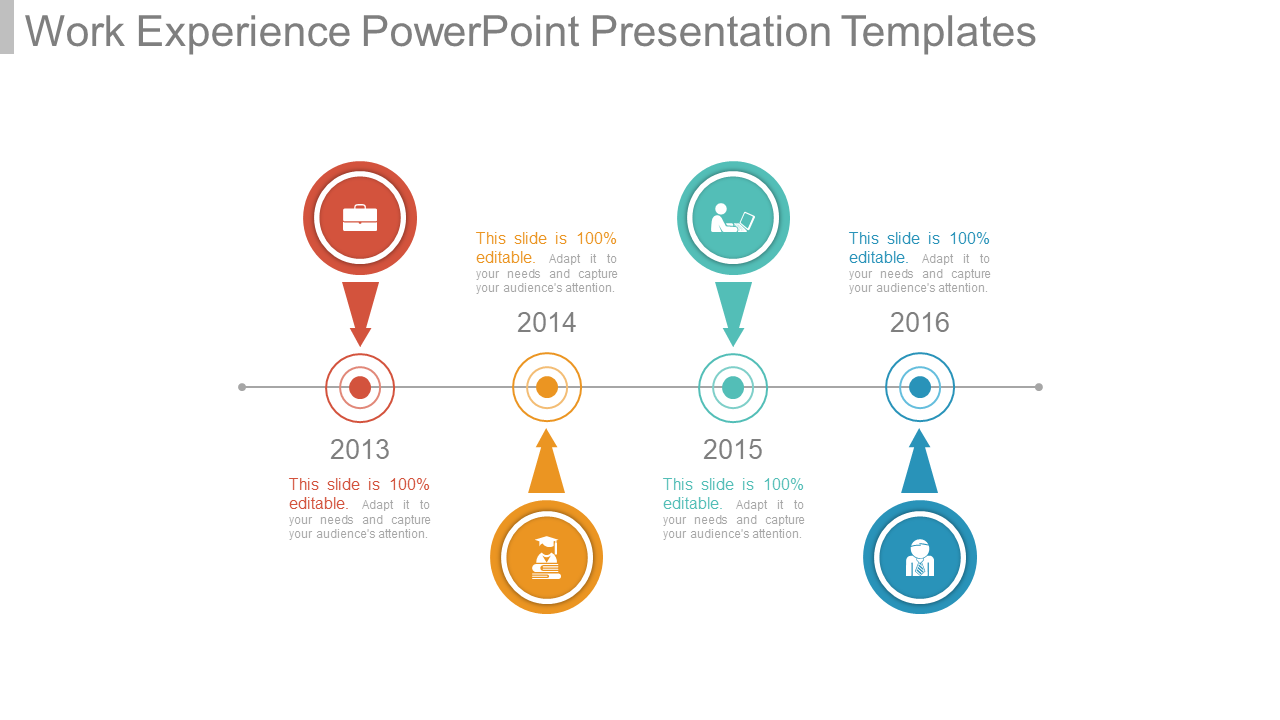 Work Experience PowerPoint Presentation Templates