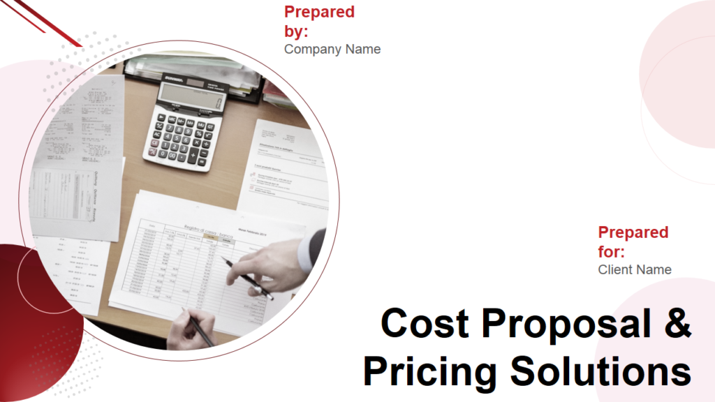 Cost Proposal PowerPoint Template