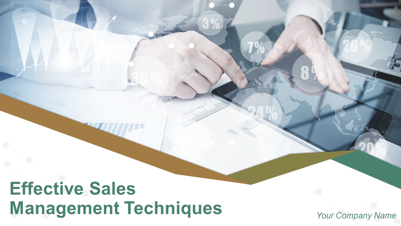 Effective sales management techniques template