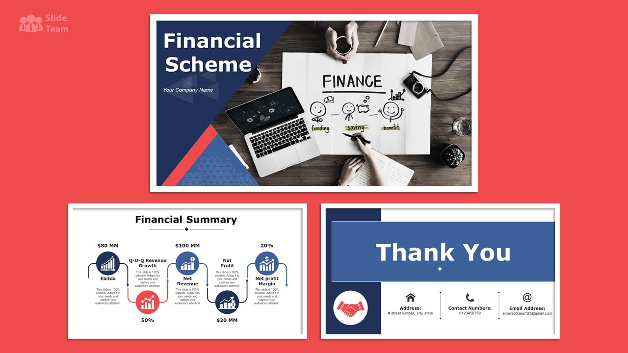 Financial Scheme PowerPoint Template