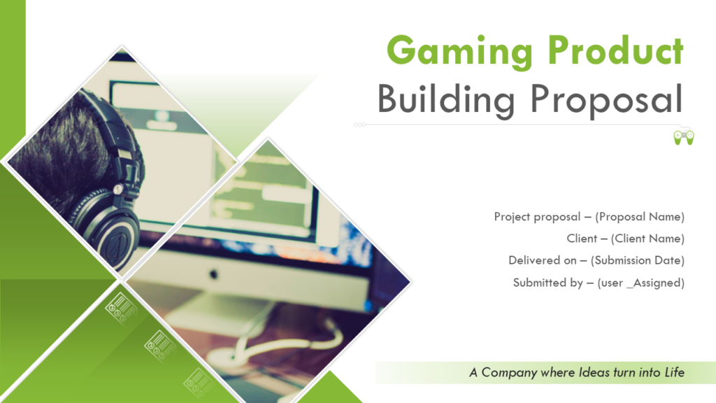 Gaming Product Building Proposal Template
