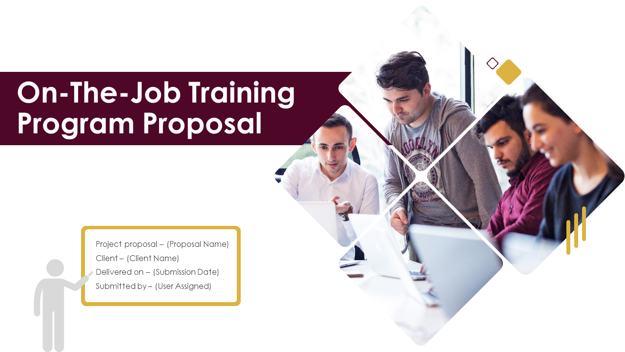 On The Job Training Program PowerPoint Slide