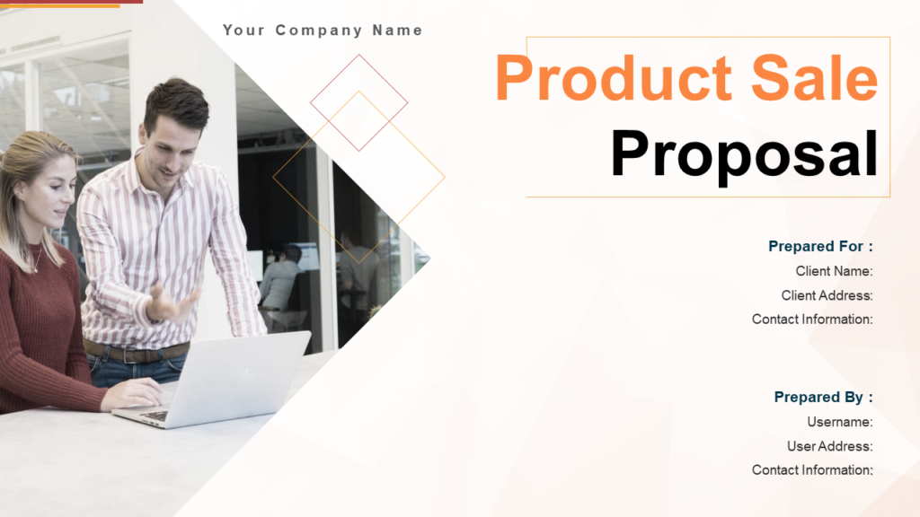 Product Proposal Sale Template