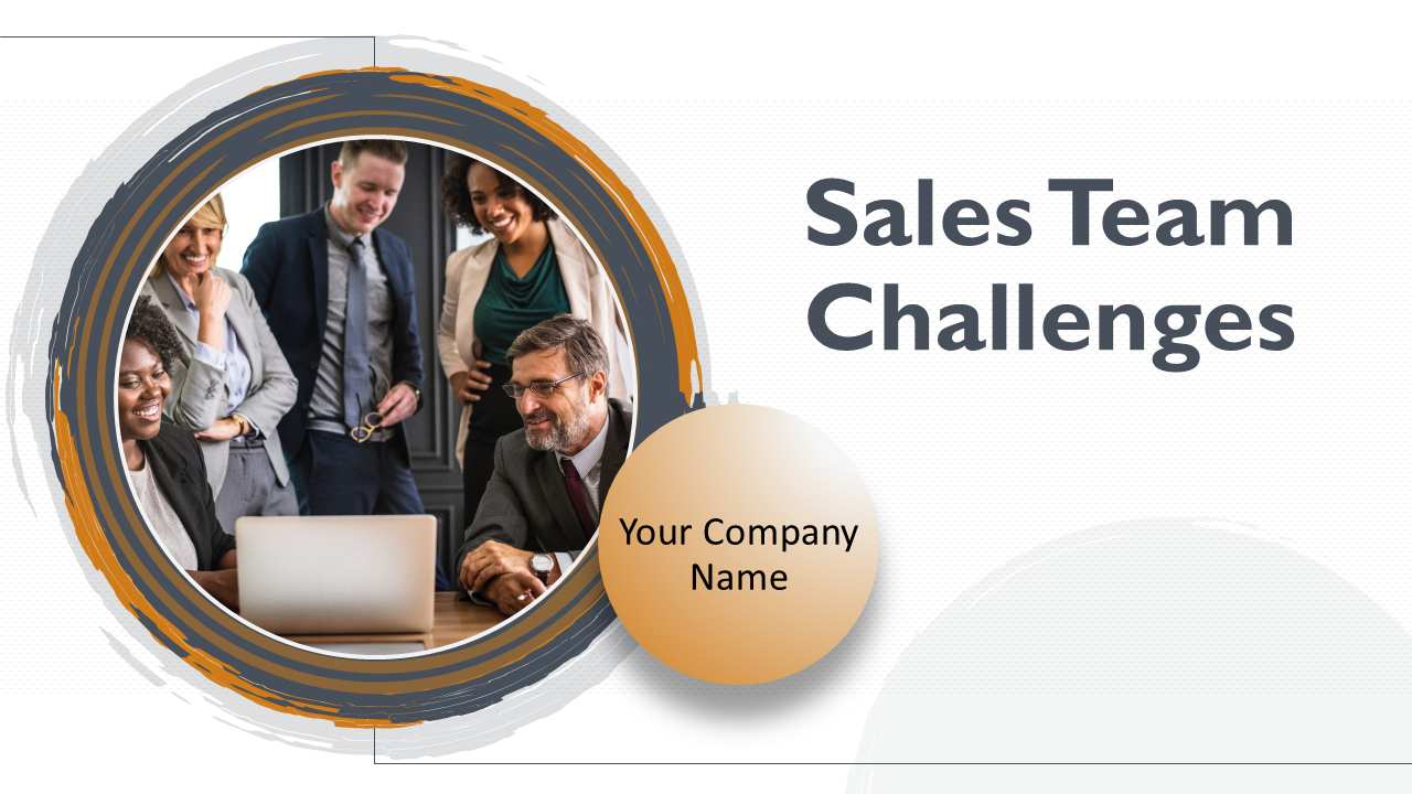 Sales Team Challenges PowerPoint Presentation Slide