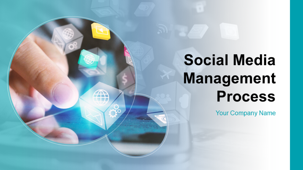 Social Media Management Process PPT Slide