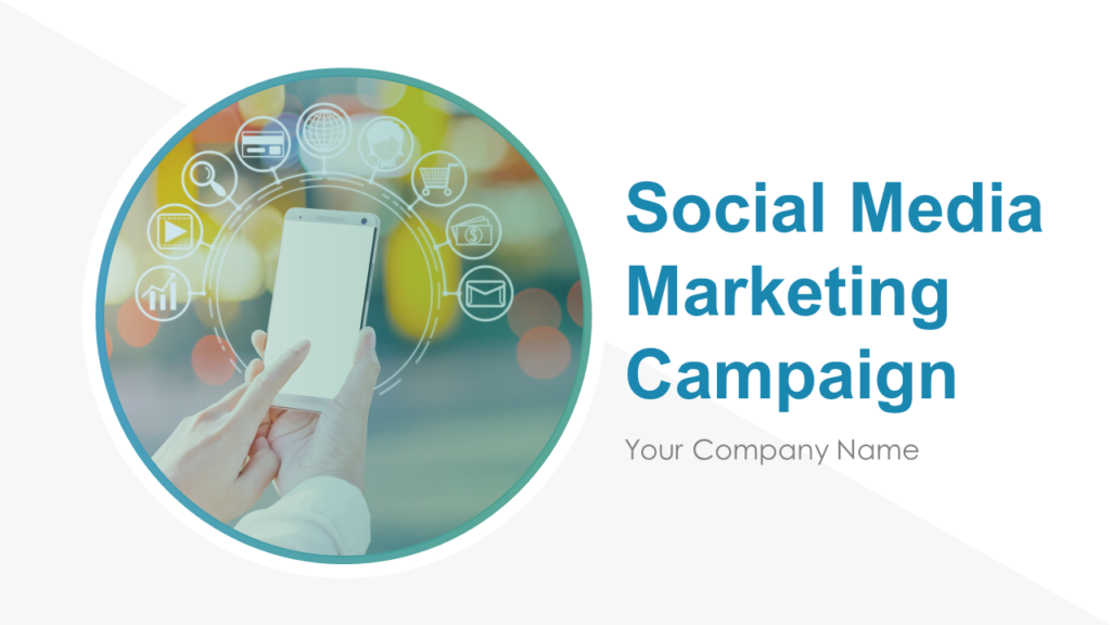 Social Media Marketing Campaign PowerPoint Graphic