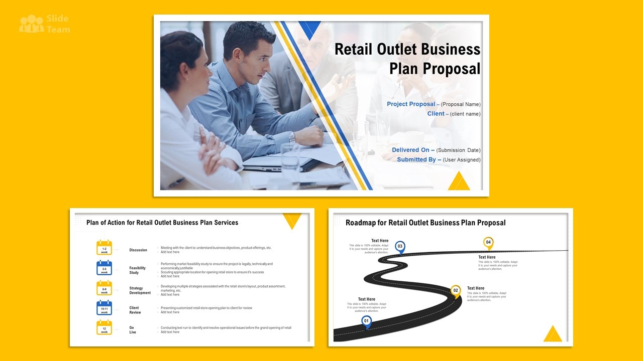 Business Plan Outline PowerPoint Template