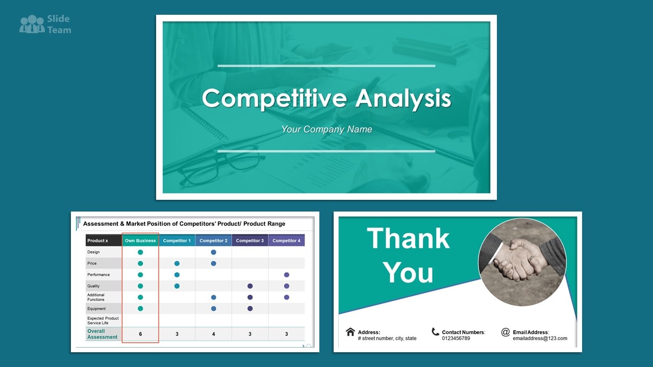Competitive Analysis PPT Slide