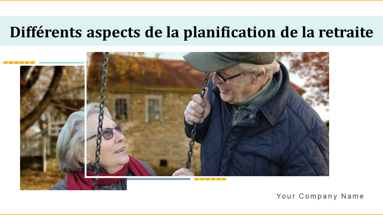 Diapositives de présentation PowerPoint sur les différents aspects de la planification de la retraite