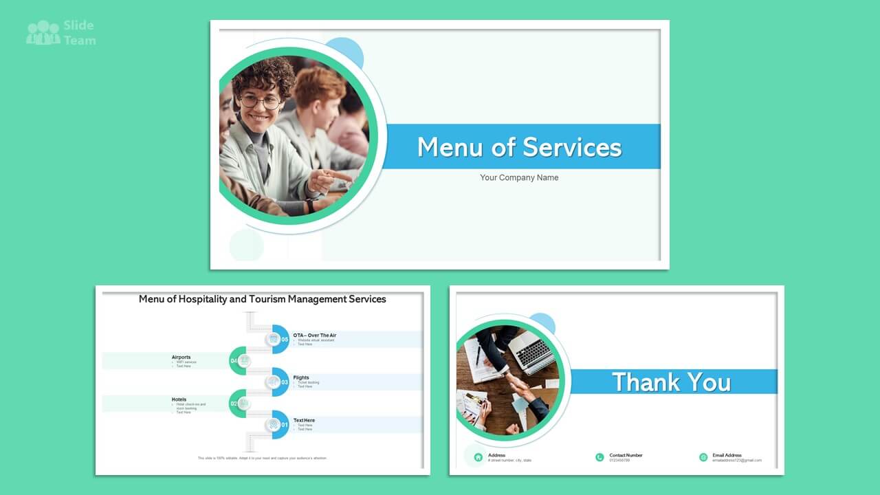 Education Service PPT Template