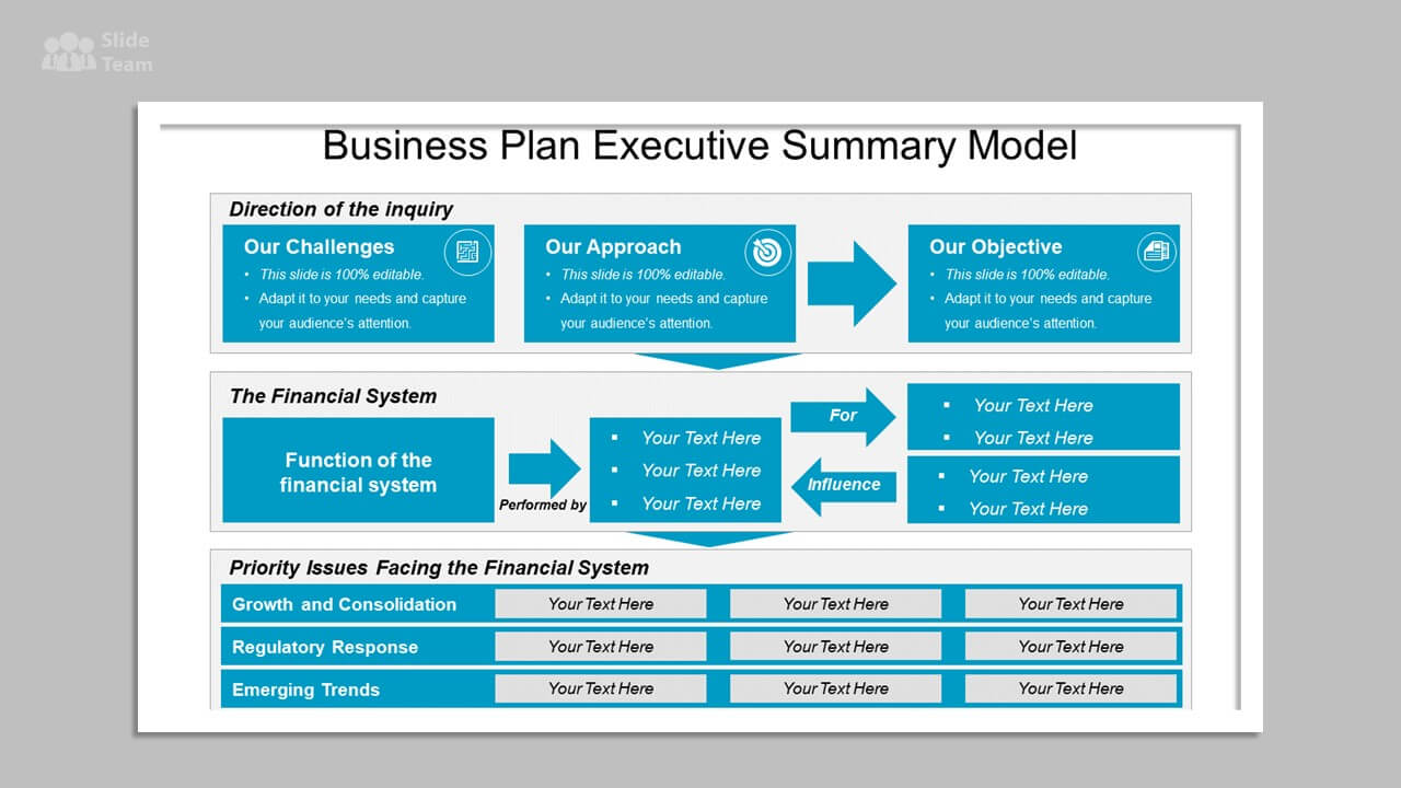 Executive Summary Business Plan Template