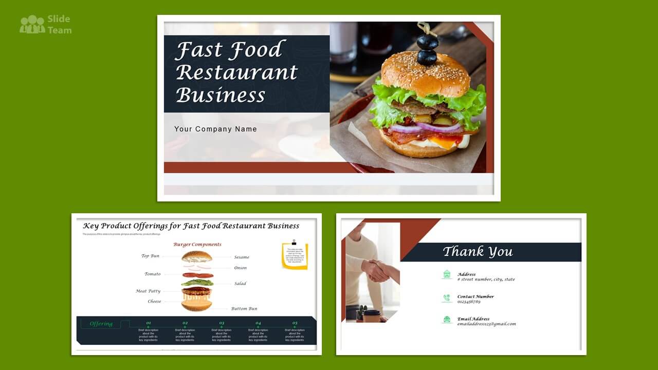 Fast Food Restaurant Business PPT