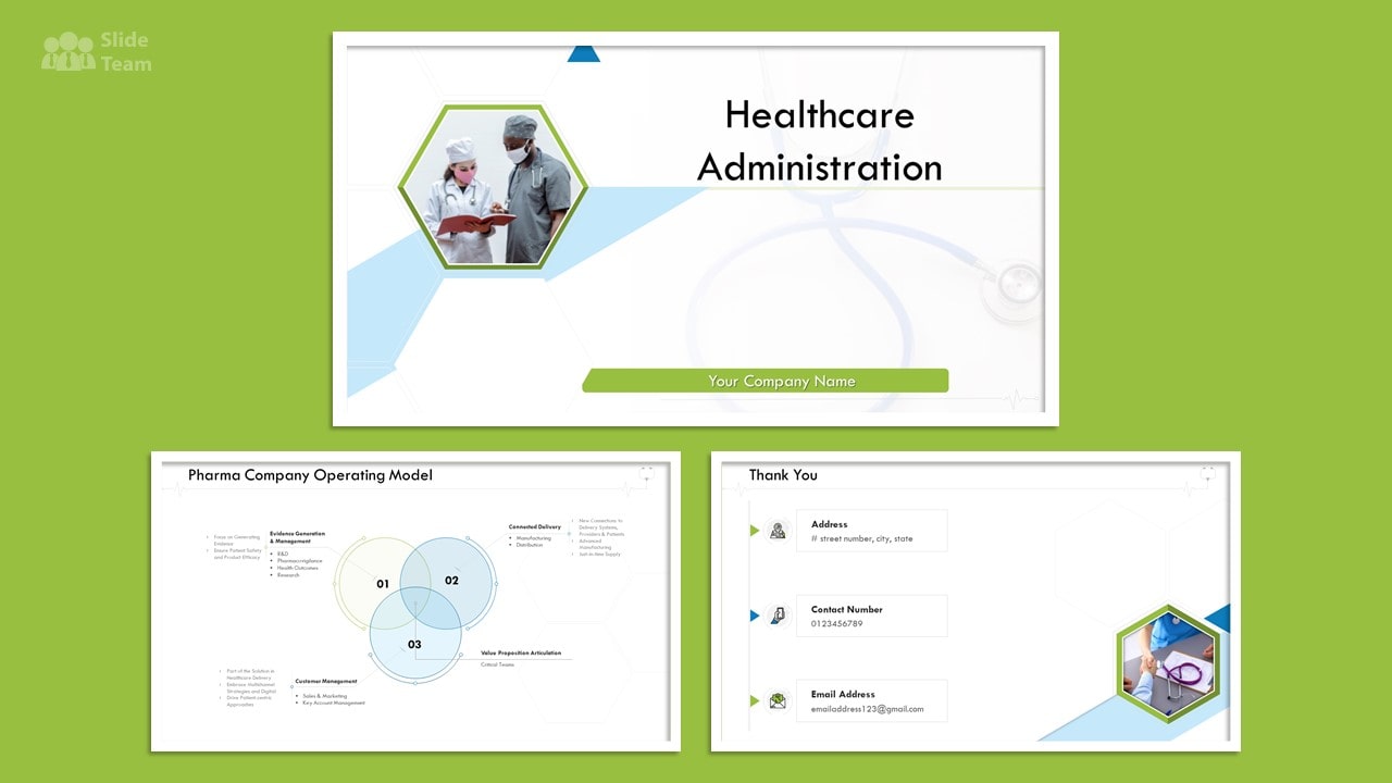 Healthcare Administration PPT Template