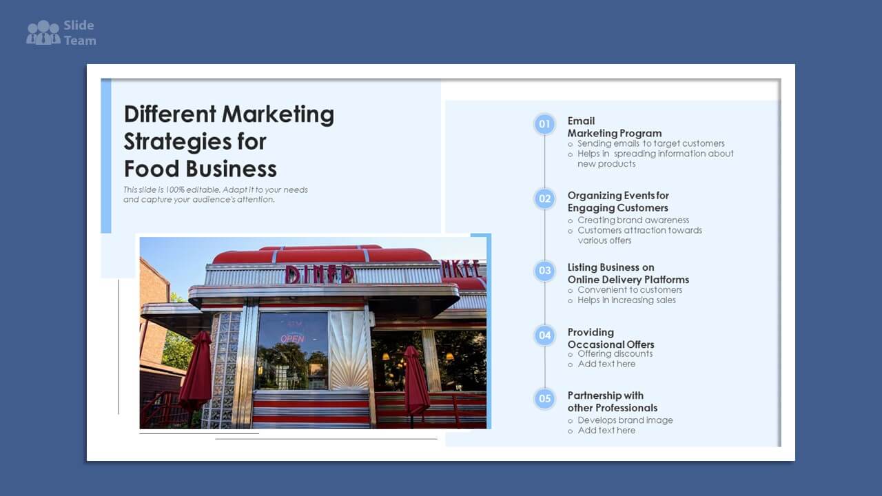 Marketing Strategies For Food Business PPT 