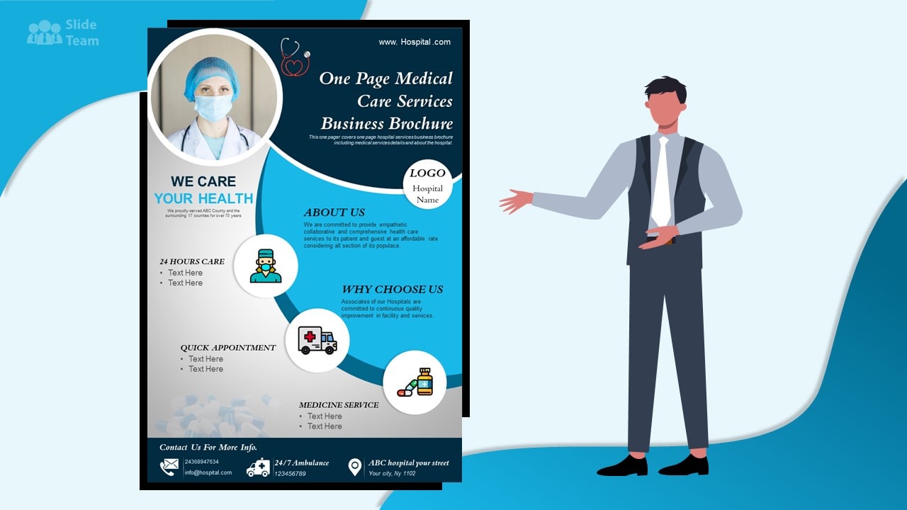 One Page Medical Care Services Business Plan