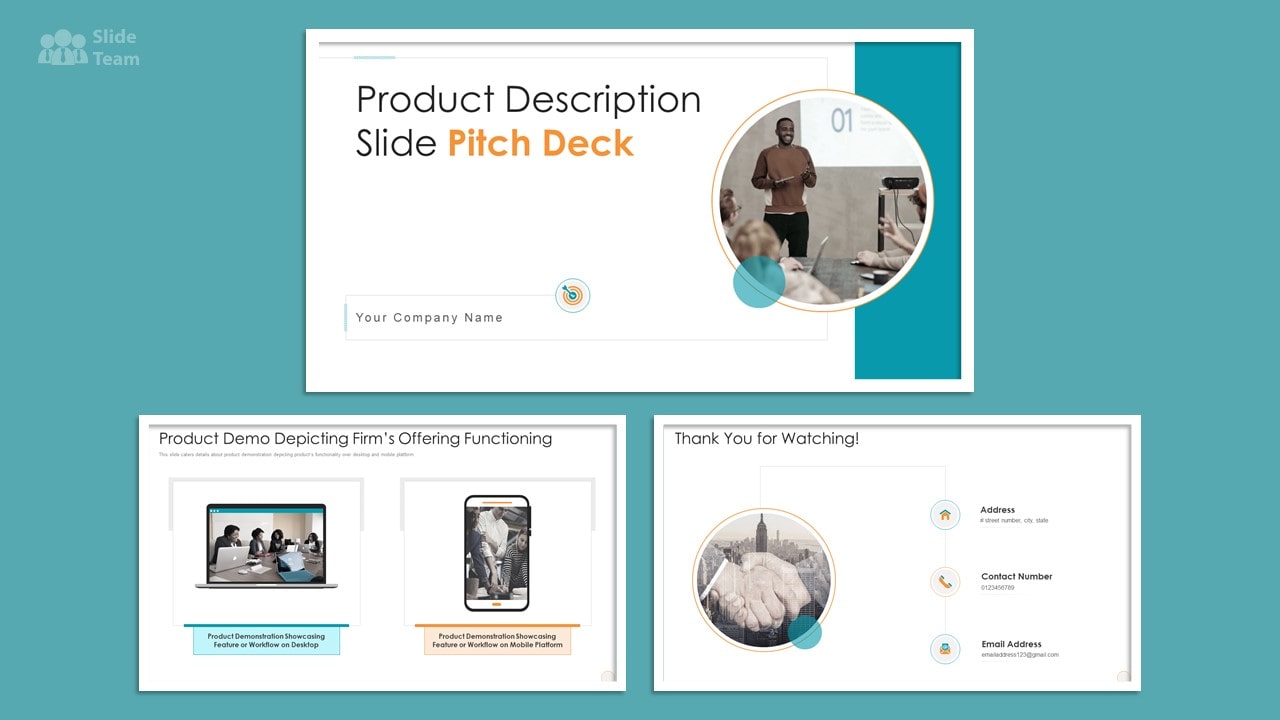 Product Description PPT Slide
