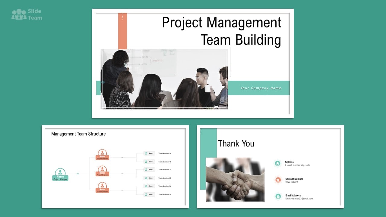 Project Management Team Building PPT Slide