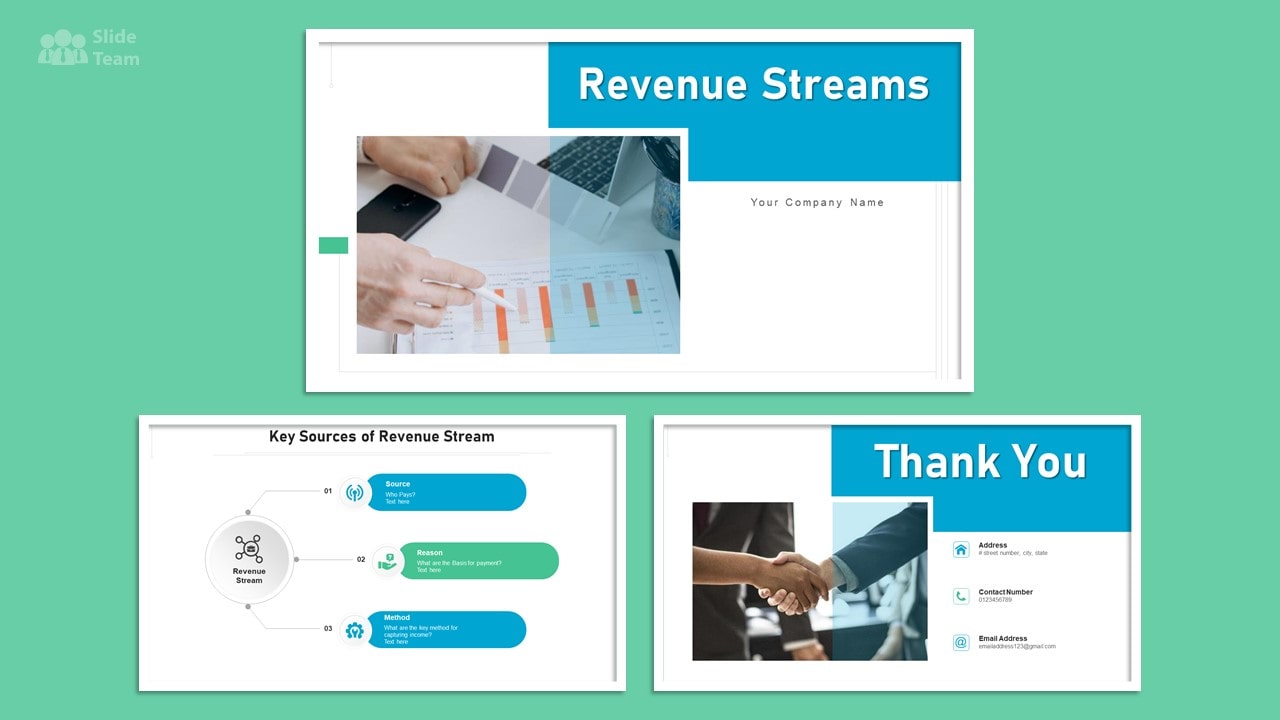 Revenue Streams Business PowerPoint Templates