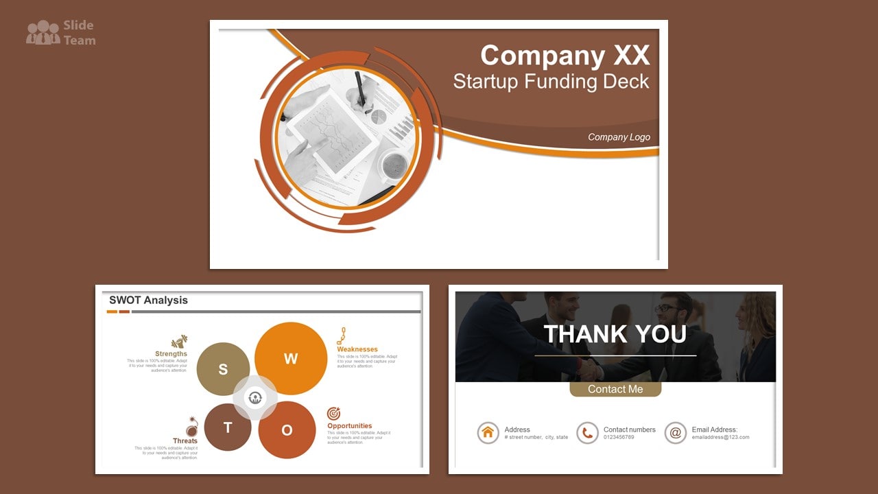 Startup Funding Complete Deck PPT Slide