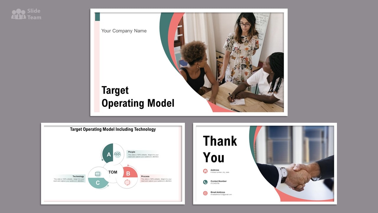 Target Operating Model PowerPoint Templates