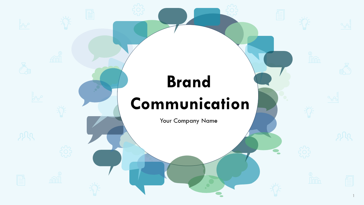 Brand Communication PowerPoint Slide