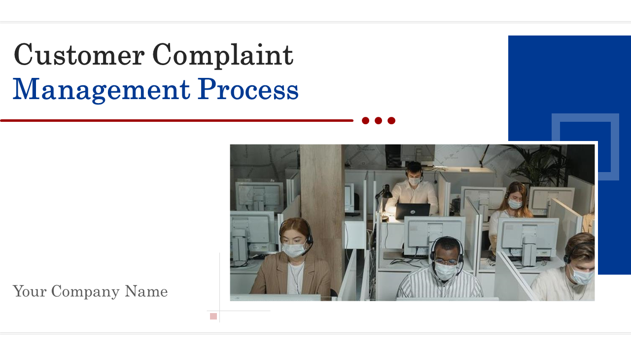 Customer Complaint Management PowerPoint Template