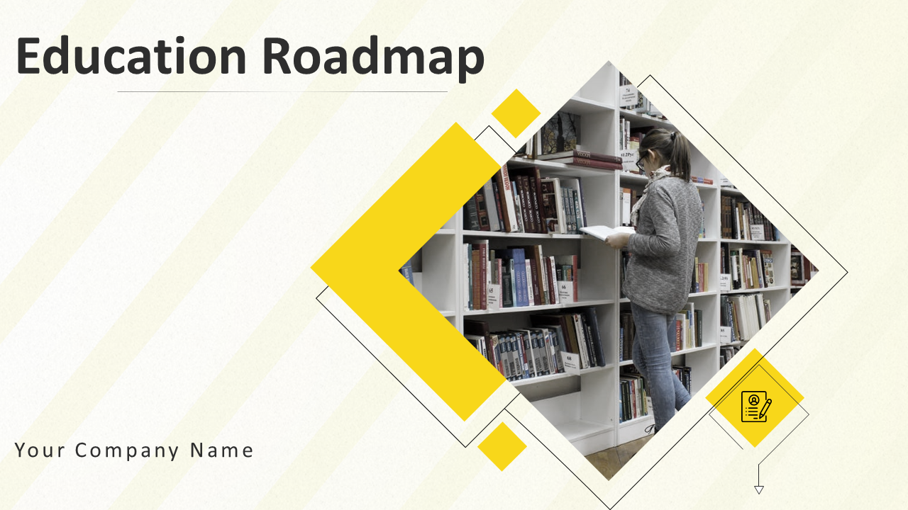 Education Roadmap PowerPoint presentation slides