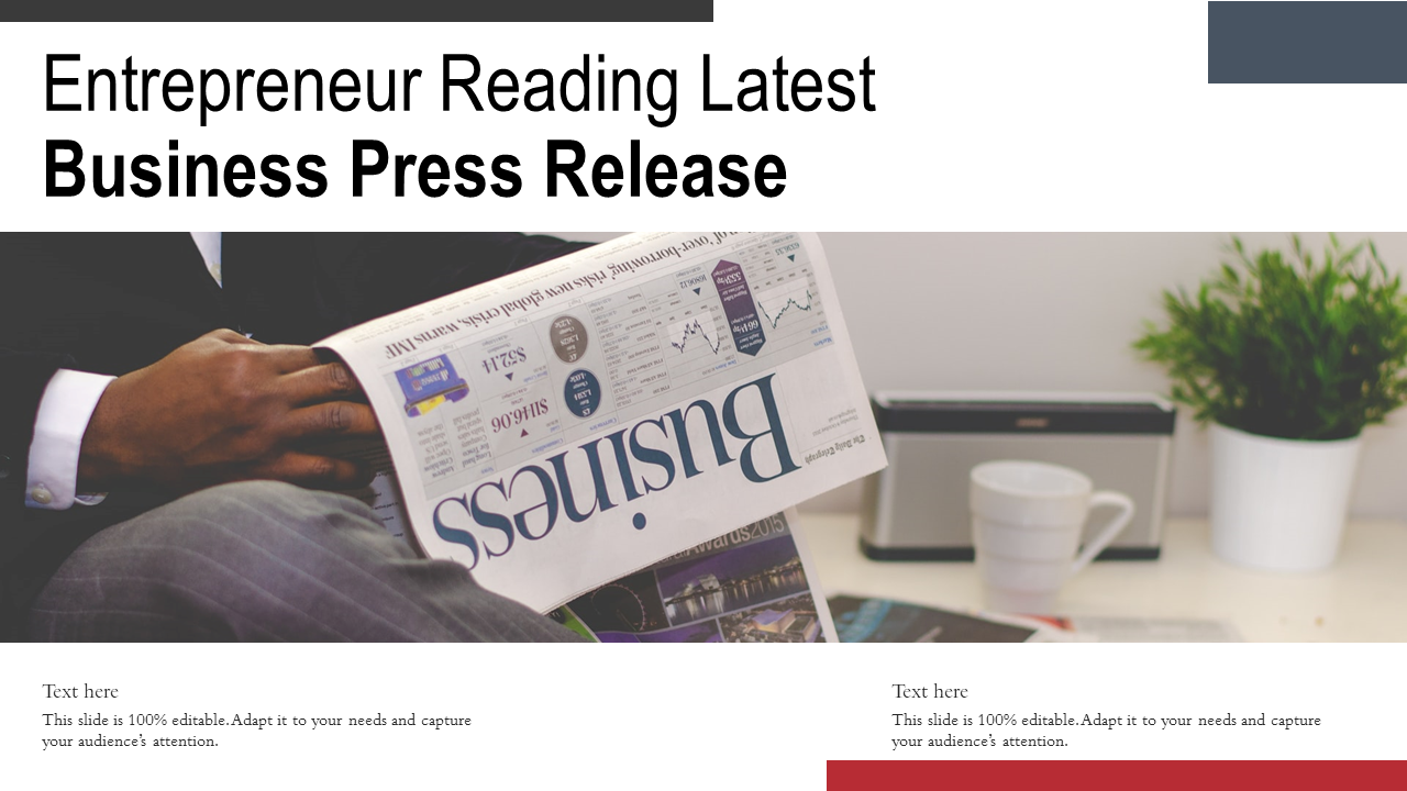 Entrepreneur Reading Latest Business Press Release