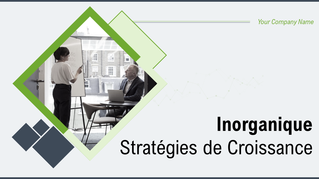 Diapositives de présentation PowerPoint sur les stratégies de croissance inorganique