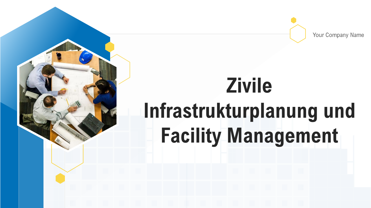 Civil infrastructure planning and facilities management powerpoint presentation slides