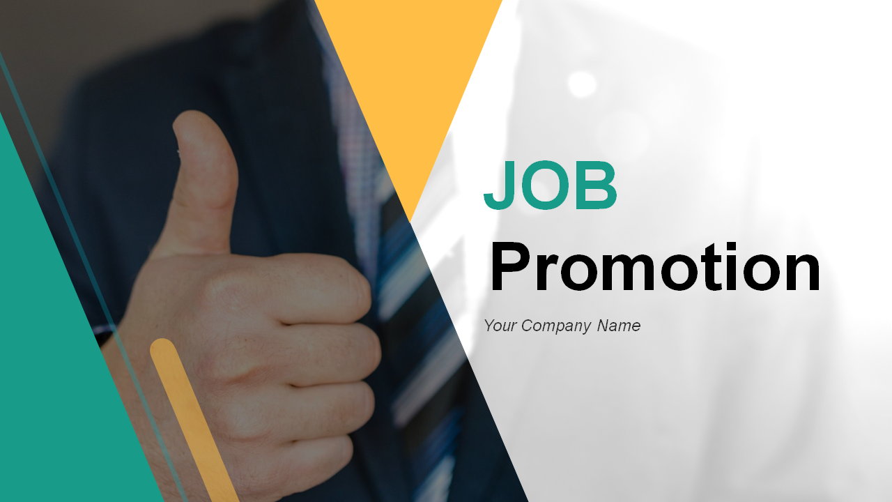 Job Promotion PPT Template