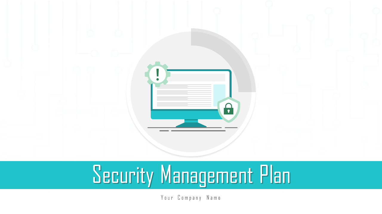 Security Management Plan Measures PPT Template