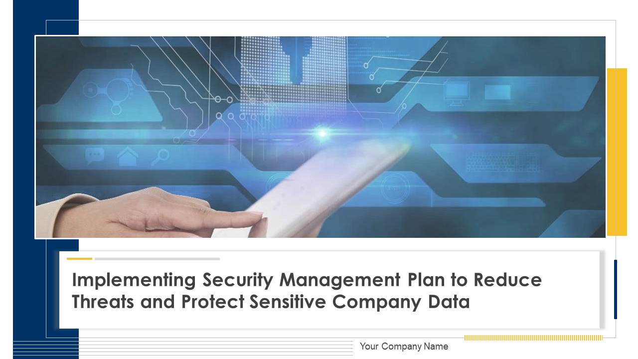 Security Management Plan PowerPoint Template