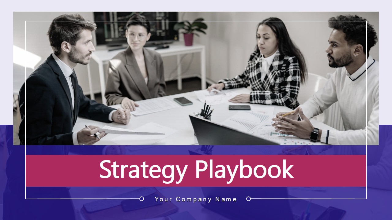 Strategy Playbook PowerPoint Template