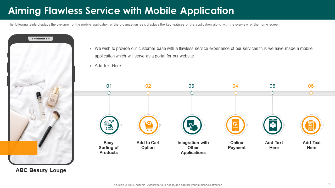 Services with Mobile Application
