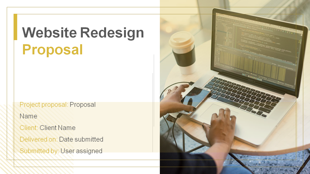 Website Redesign Proposal PowerPoint Presentation