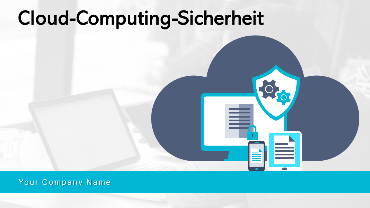 Cloud-Computing-Sicherheit PowerPoint-Vorlage