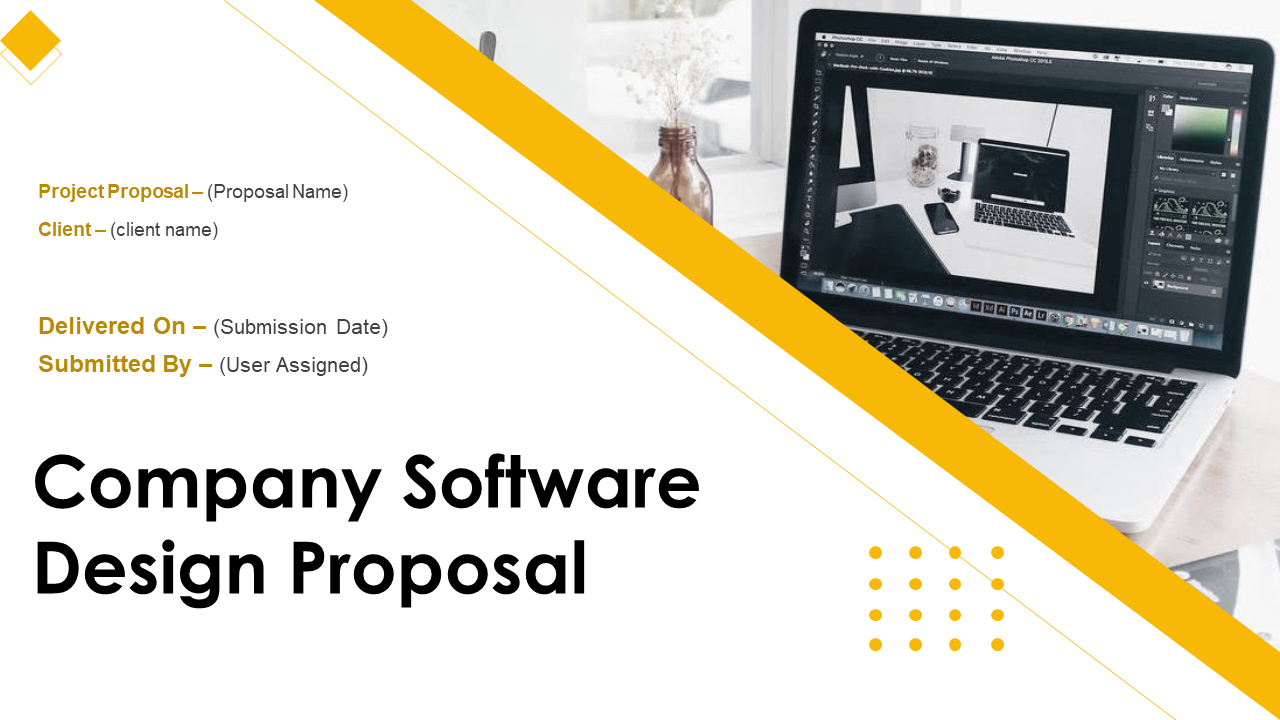 Company Software Design Proposal PPT Template