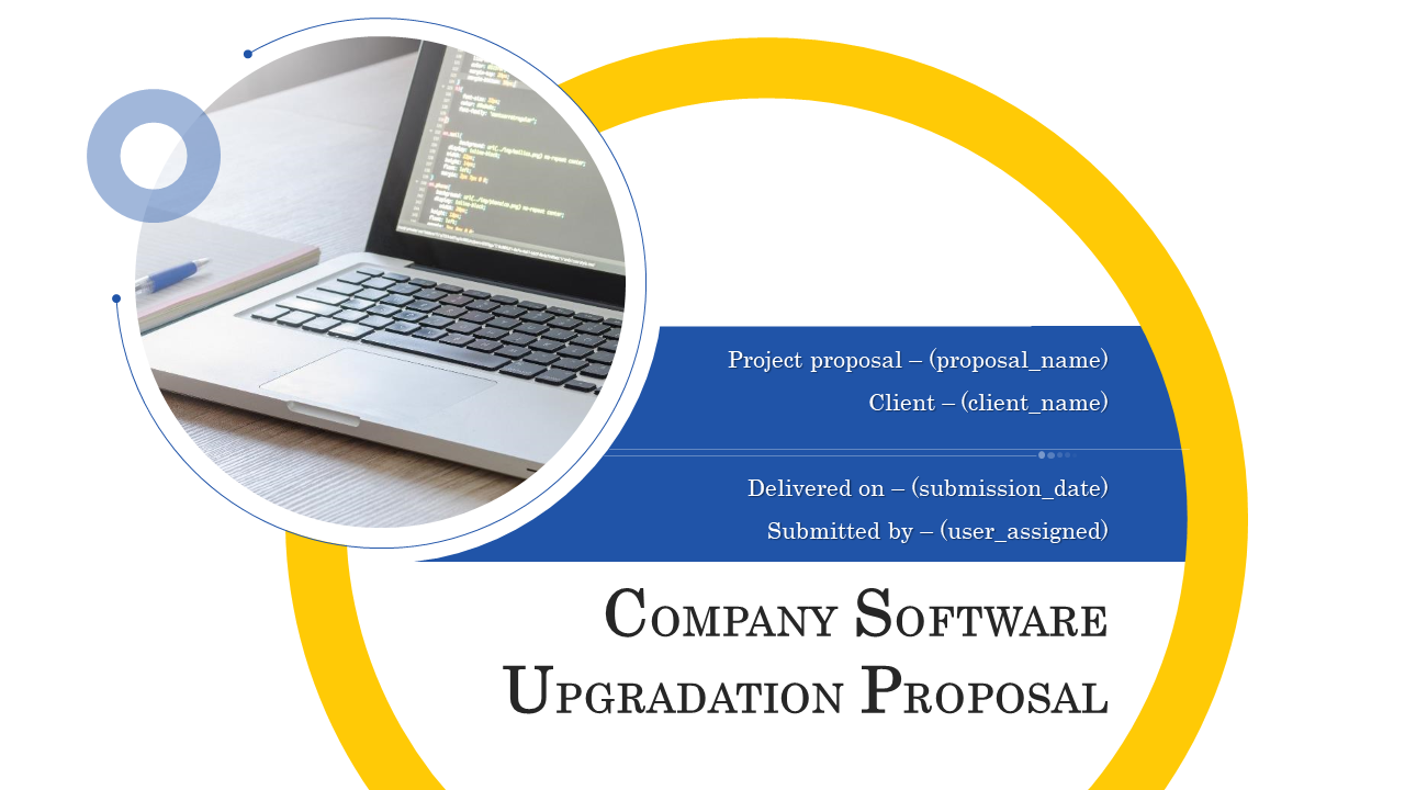 Company Software Upgradation Proposal PPT Slide