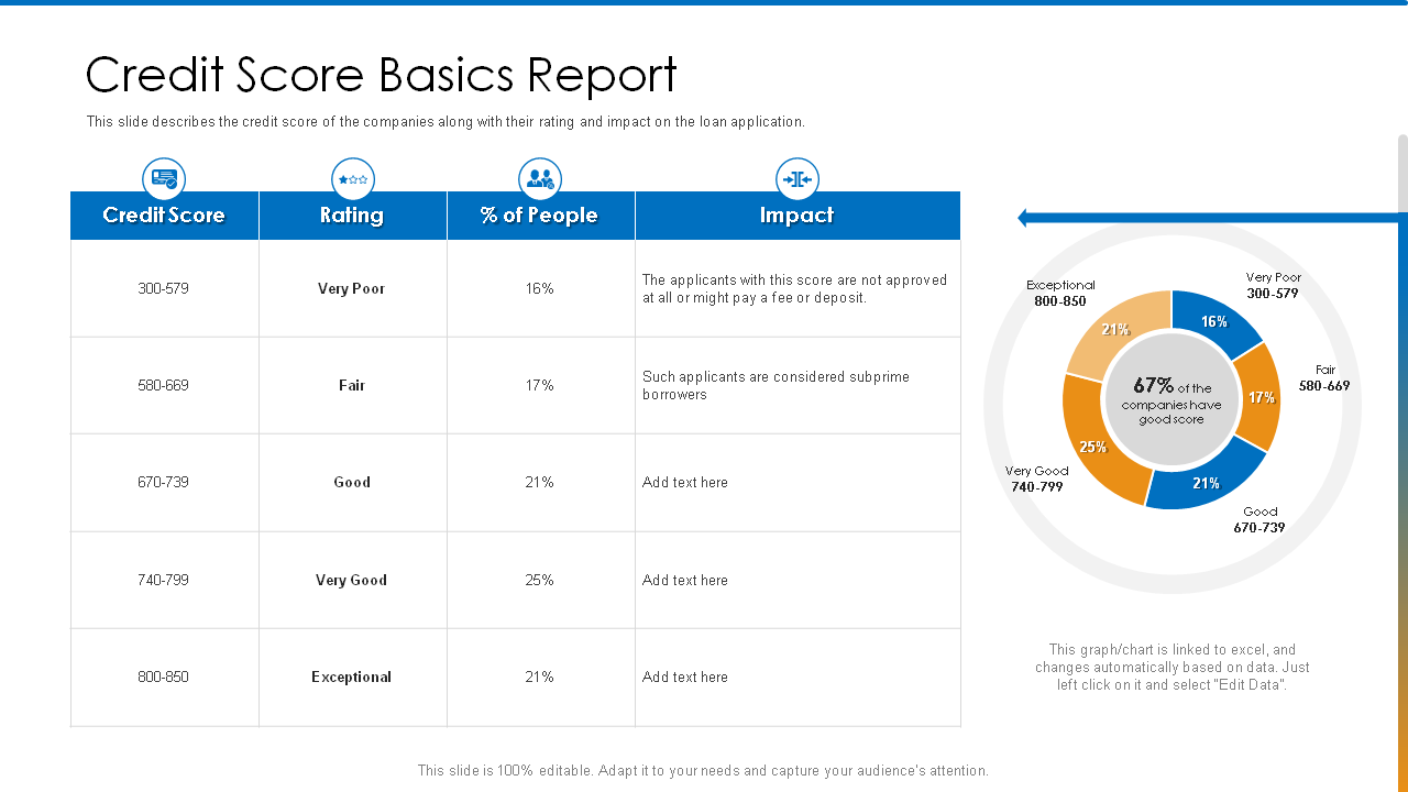 Credit Score Basics Report