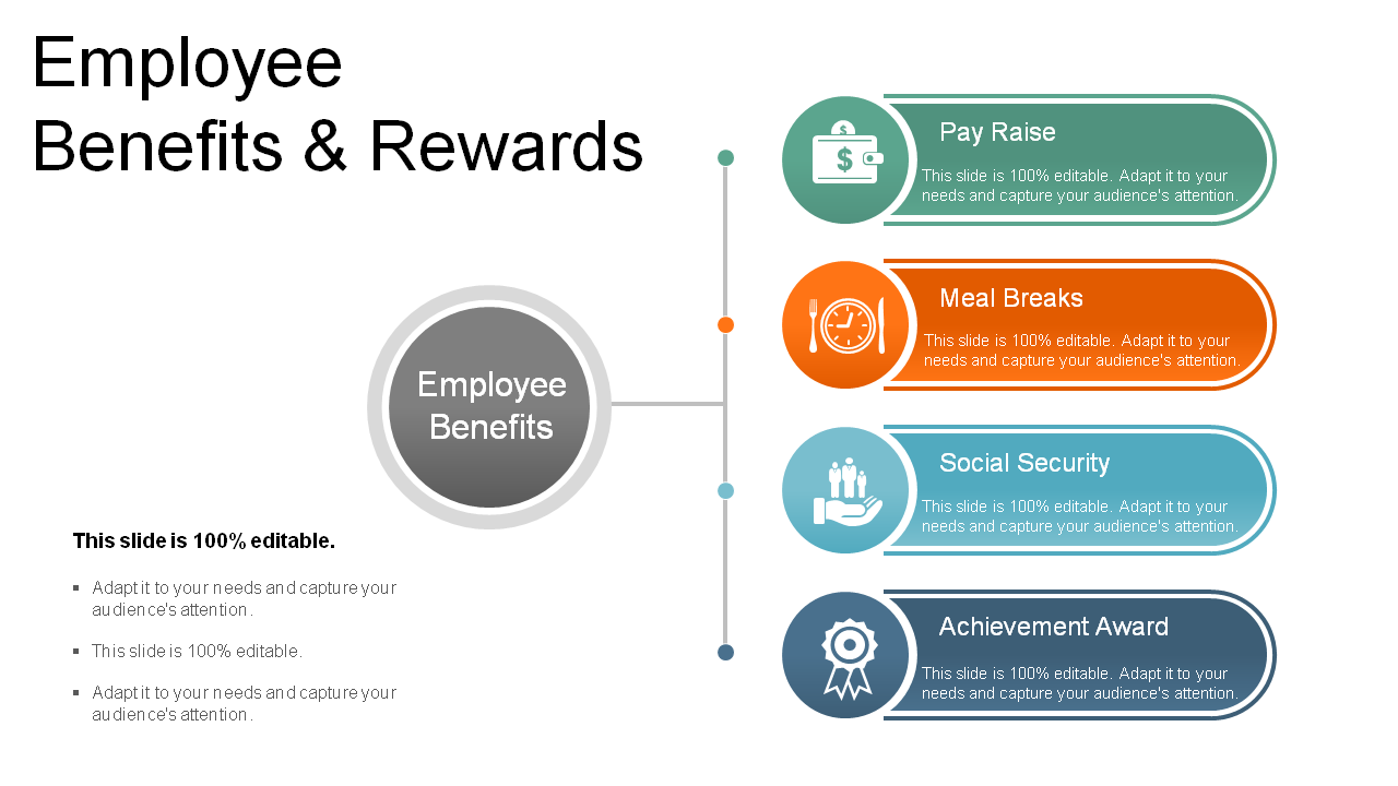 Employee Benefits and Rewards PPT Template