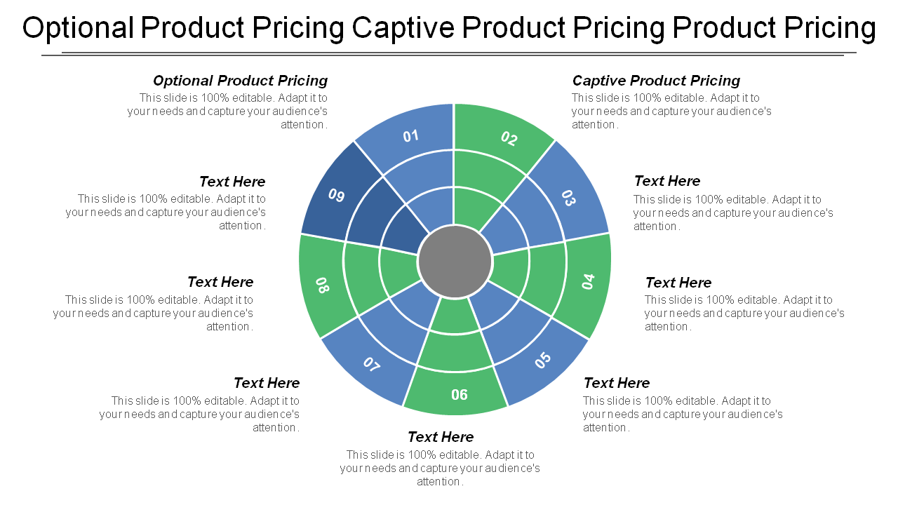 Optional Product Pricing Captive Product Pricing 